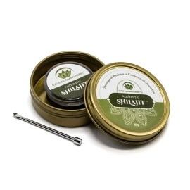 Authentic Shilajit - 100% Pure Gold Grade Himalayan Shilajit Resin with Fulvic Acid & Trace Minerals | Supports Healthy Energy, Stamina & Strength | Lotus Blooming Herbs | 10 Grams