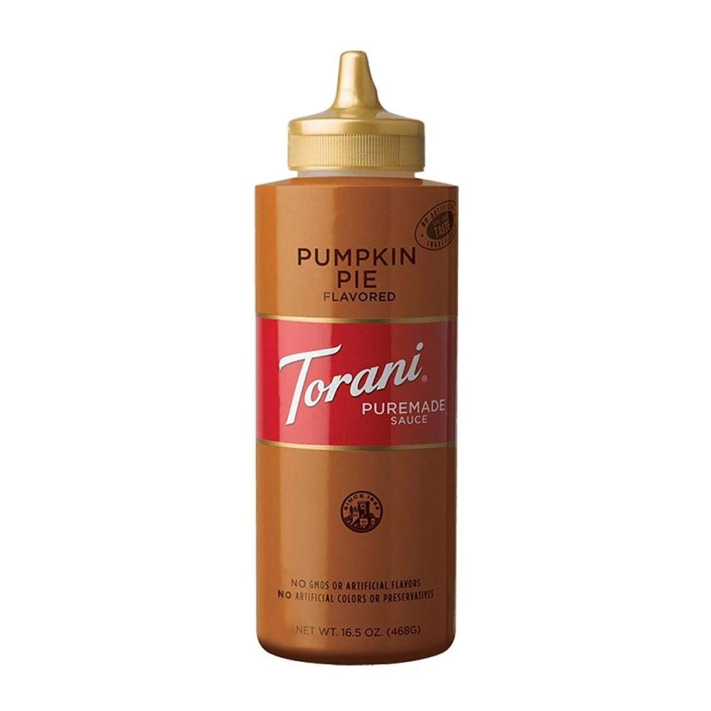 Torani PUMPKIN PIE SAUCE, SQUEEZE BOTTLE 6/16.5 OZ