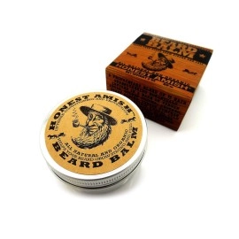 Honest Amish Beard Balm Leave-In Conditioner - All Natural -Vegan Friendly Organic Oils And Butters