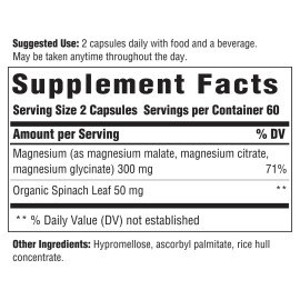 Innate Response Formulas - Magnesium Whole Food Blend 300 Mg. 120 Capsules 175709