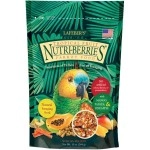 Lafeber Tropical Fruit Nutri-Berries Pet Bird Food, Made with Non-GMO and Human-Grade Ingredients, for Parrots, 10 oz