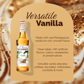 Monin Vanilla Syrup - 750ML