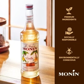 Monin Vanilla Syrup - 750ML