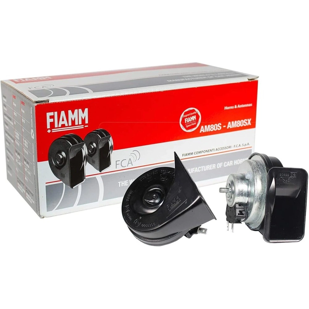 Fiamm Coppia trombe elettriche Auto 12 Volt - am80s