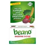 Beano Food Enzyme Dietary Supplement Tablets, 30 Tabs (Pack of 1)