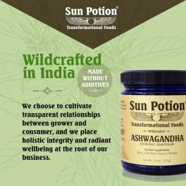 Sun Potion Ashwagandha - Ayurvedic Adaptogen (111g)