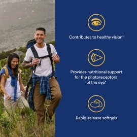 Puritan\'s Pride Healthy Eyes Lutigold Extra Soft Gels, 60 Count