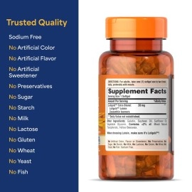 Puritan\'s Pride Healthy Eyes Lutigold Extra Soft Gels, 60 Count