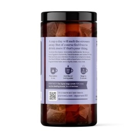 Paromi chamomile lavender super grade rooibos tea, caffeine free, 15-sachets