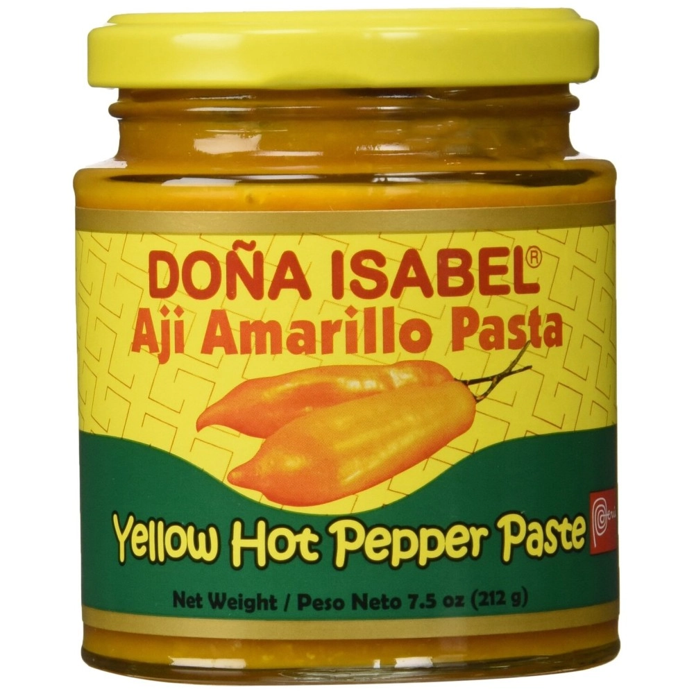 Dona Isabel Aji Amarillo Molido (yellow Hot Pepper Paste) 220ml Single Bott