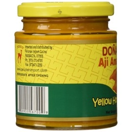Dona Isabel Aji Amarillo Molido (yellow Hot Pepper Paste) 220ml Single Bott