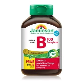 Jamieson B Complex 100 Ultra Strength Timed Release, 120 Count
