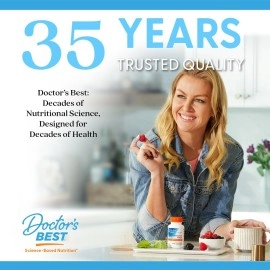 Doctor\'s Best Menopause Spectrum with EstroG-100, Non-GMO, Vegan, Gluten Free, Soy Free, 30 Veggie Caps