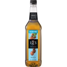 1883 MAISON ROUTIN Syrup - 1L Hazelnut (Sugar Free..