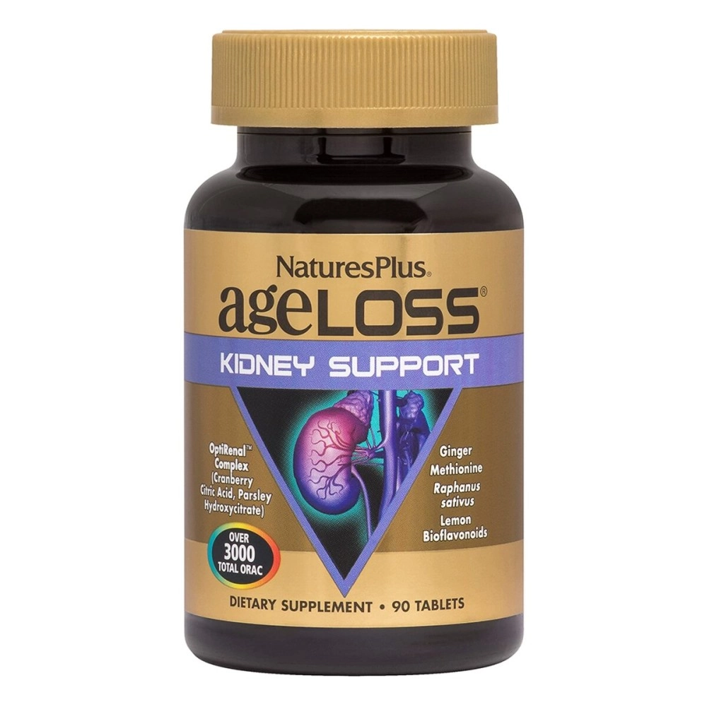 Nature\'s Plus AgeLoss Kidney Support 90 Tablets