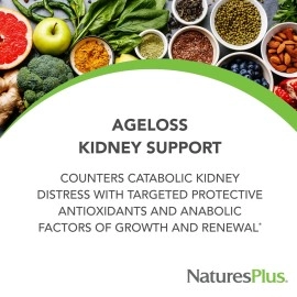 Nature\'s Plus AgeLoss Kidney Support 90 Tablets