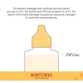 Burt\'s Bees for Pets Ear Cleaner for Dogs with Pepeprmint and Witch Hazel, 99.7% Natural Origin Formulas, Dog Ear Cleaner, Ear Cleaning Solution for Dogs, 4 oz