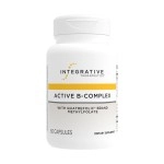 Integrative Therapeutics Active B-Complex with Folate and Vitamins B1, B2, B3, B5, B6, B7, B12 (60 Capsules)