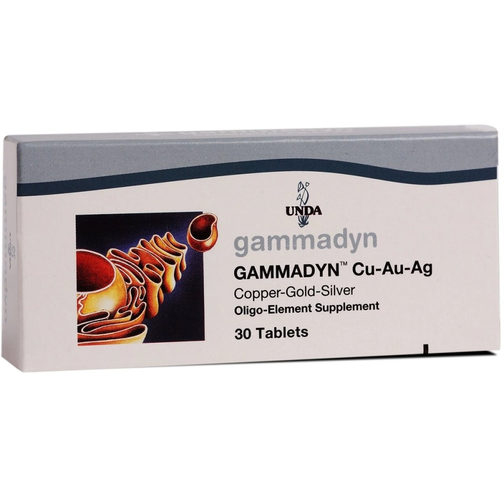 Gammadyn Oligo Elements Oligo Elements Cu-Au-Ag 30 tabs BRAND Brand: