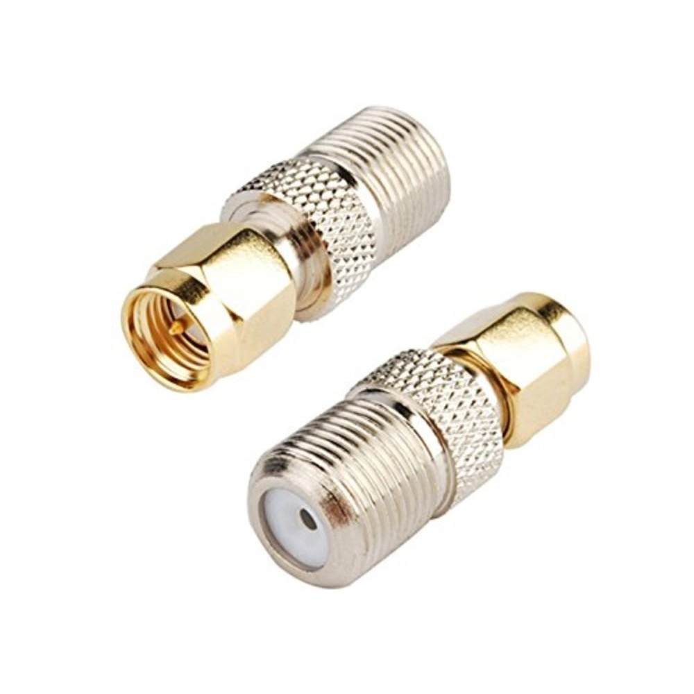 DHT Electronics 2pcs DHT Electronics RF coaxial coax adapter SMA male to F female