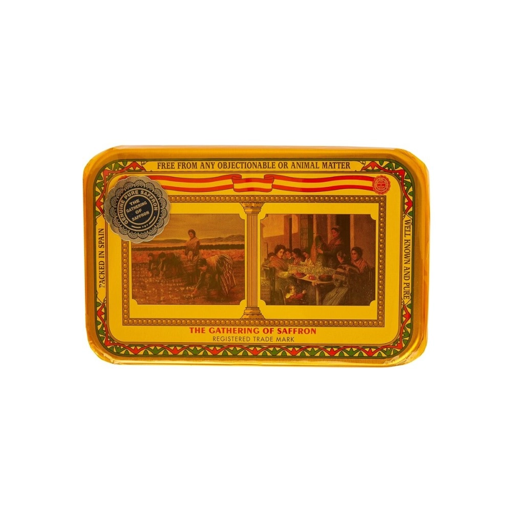 The Gathering of Saffron Brand Saffron, Pure Spanish, 1 Ounce