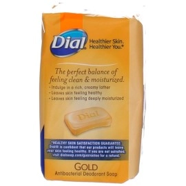 Dial Bar Soap Gold 4 Ounce 3 Count