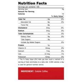 G7 pure black coffee, 3-pack, 45 Servings