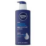 NIVEA Men Maximum Hydration 3 in 1 Nourishing Lotion 16.9 Fluid Ounce