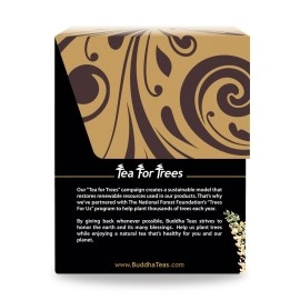 Organic Black Cohosh Root Tea - Kosher, Caffeine-Free, GMO-Free - 18 Bleach-Free Tea Bags