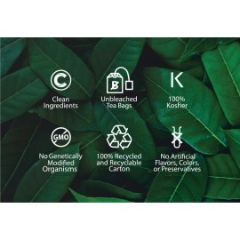 Organic Horsetail Tea, 18 Bleach-Free Tea Bags  Organic Caffeine Free Tea Optimizes Urinary Tract Health, Supports Hair Growth and Bone Development, Natural Source of Vitamin C and Fiber, No GMOs