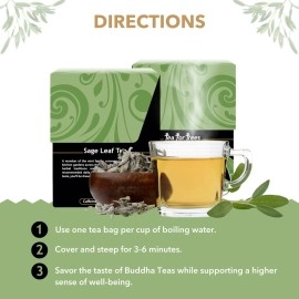 TEA, OG1, SAGE LEAF 100% Organic