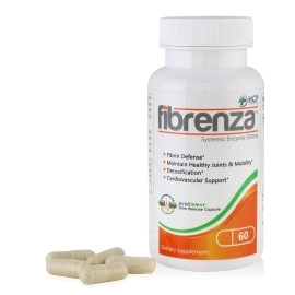 HCP Formulas Fibrenza Systemic Enzyme 500Mg 60 Capsules 500 MG