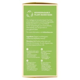 TICK TOCK TEAS Rooibos Green Organic Tea, Green Box, 2.5 Ounce