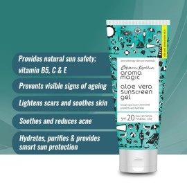 Aroma Magic Aloe Vera Sun Screen Gel - SPF 20 - 50ml