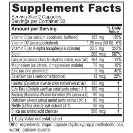 Vitanica, Luminous, Hair, Skin and Nail Support, Vegan, 60 Capsules