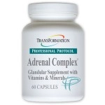 TRANSFORMATION THE GENESIS OF GOOD HEALTH Enzymes Adrenal Complex - 60 Capsules - Synergistic Formulation Herbs and Vitamins to Support a Endocrine System