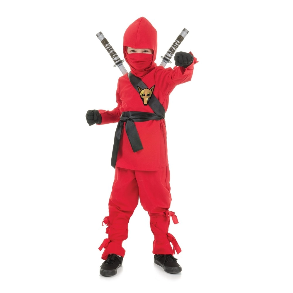 UNDERWRAPS Red Ninja Child Costume | Large