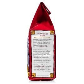 Puroast Low Acid Coffee Ground | Organic House Blend Ground | Medium Roast | High Antioxidants & High pH |No Bitter Aftertaste | Reduced Heartburn & GERD | Suitable for Cold Brew - 12 oz