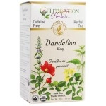 Celebration Herbals Organic Dandelion Leaf Tea - Organic, Kosher (Loose Leaf - 30g) | Taraxacum officinale Herbal Tea | Mild and Leafy, Valued in Herbal Traditions