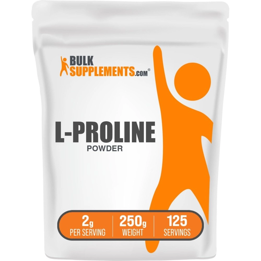 BulkSupplements L-Proline Powder (250 grammes)