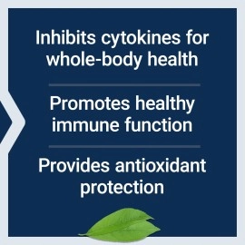 Life Extension Cytokine Suppress with EGCG - Inflammation Management Supplement - For Immune System Response - Non-GMO, Gluten-Free - 30 Vegetarian Capsules