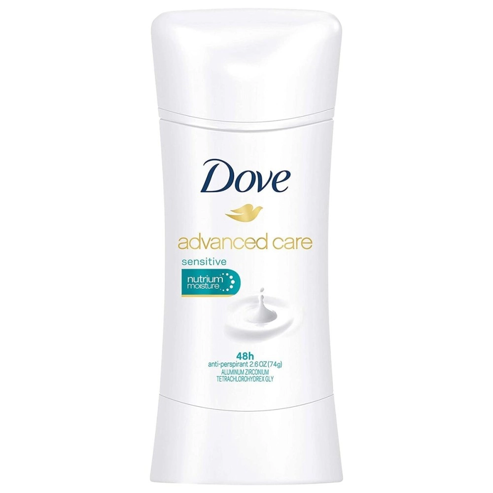 Dove Advanced Care Antiperspirant Deodorant, Sensitive 2.6 Ounce