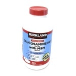 Kirkland Signature Extra Strength Glucosamine HCI 1500mg With MSM 1500 mg 375 Tablets