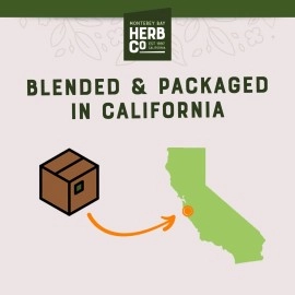 Monterey Bay Herb Co. Traditional Mulling Spices - Spice Blend for Mulled Wine Spices, Apple Cider, Tea, Wine, and Immune Support (1lb Bag)