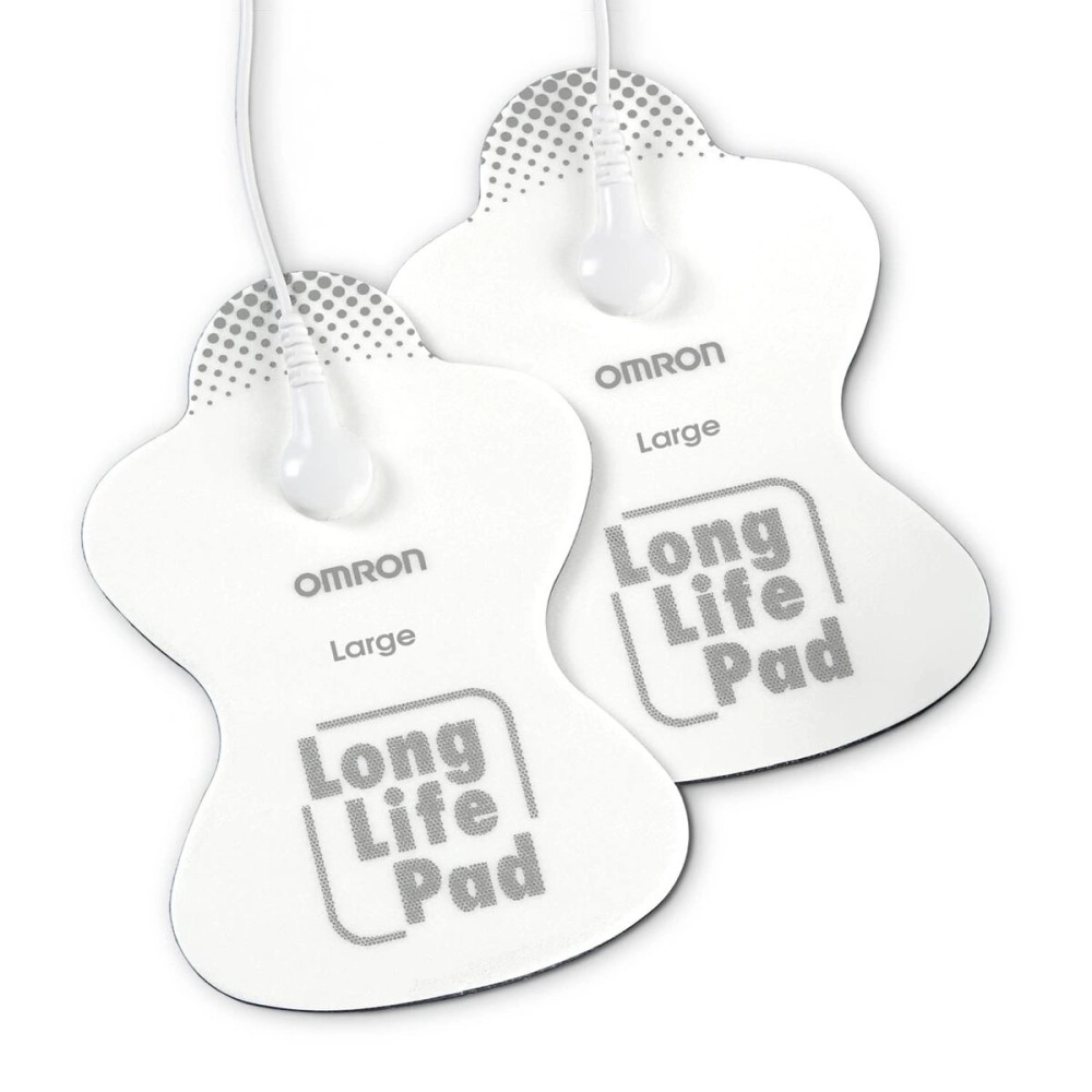 Omron Large Long Life Pads for TENS Unit (PMLLPAD-L), 1 Pair
