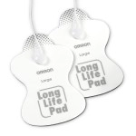 Omron Large Long Life Pads for TENS Unit (PMLLPAD-L), 1 Pair