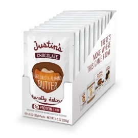 Justin\'S Nut Butter - Hazelnut Squeeze Pack Chocolate 1.15 Oz.