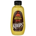 Koops Mustard Sqz Spicy Brown 12 Oz