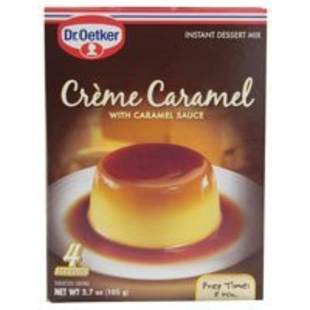 European Gourmet Bakery Instant Dessert Mix Creme Caramel with Caramel Sauce - 3.7 oz