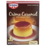 European Gourmet Bakery Instant Dessert Mix Creme Caramel with Caramel Sauce - 3.7 oz